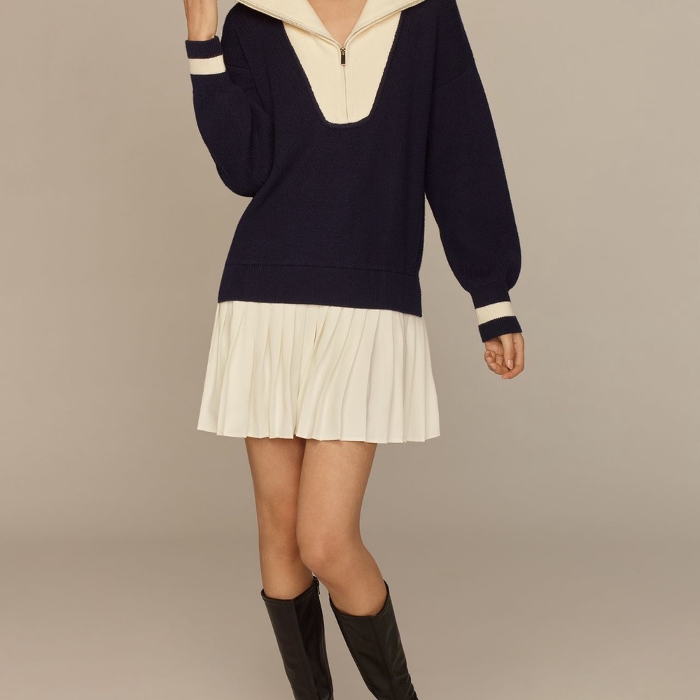Anthropology NWT sailor/tennis dress size medium. (Runs large). - Picture 4 of 4